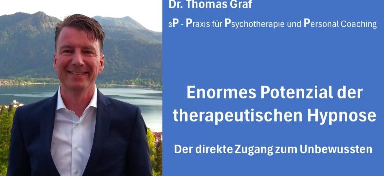 Dr. Thomas Graf erläutert therapeutische Hypnose.